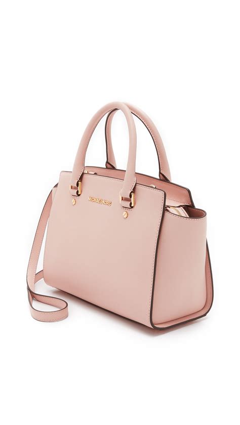 michael kors tasche pink selma|Michael Kors selma satchel.